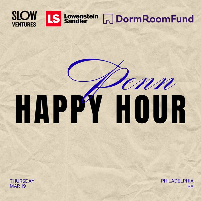 Cover Image for Slow x DRF x Lowenstein: Penn Happy Hour