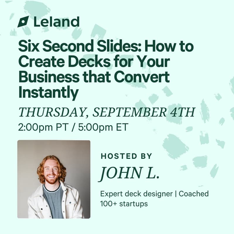 Cover Image for Six Second Slides: How to Create Decks for Your Business that Convert Instantly