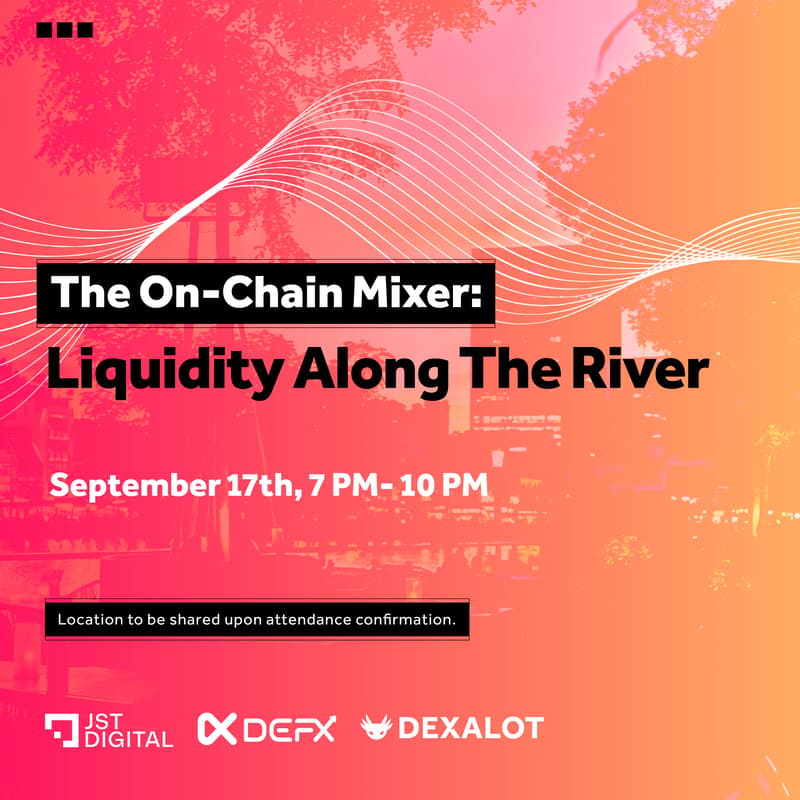 Cover Image for The On-Chain Mixer: Liquidity Along the River