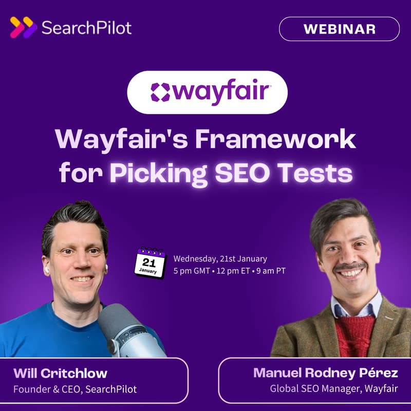 Cover Image for Wayfair's Framework for Picking SEO Tests