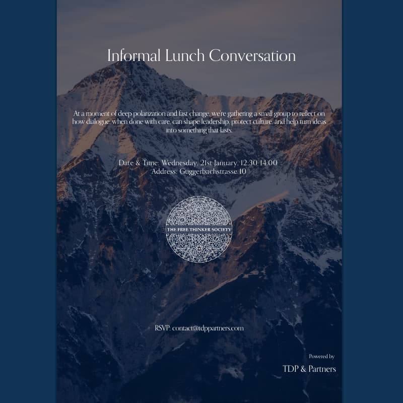 Cover Image for Informal Lunch Conversation