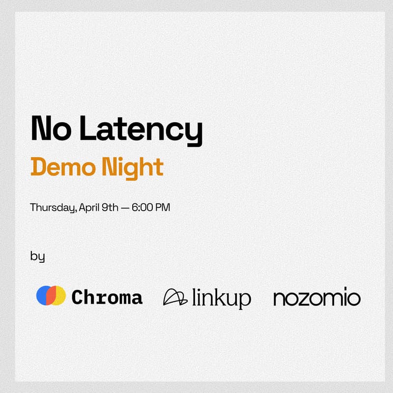 Cover Image for [Chroma x Linkup x Nozomio] Demo Night