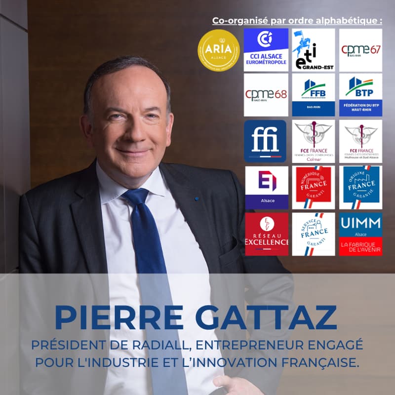 Cover Image for Déjeuner Alsace - 5 mai 2026 avec Pierre GATTAZ - Radiall