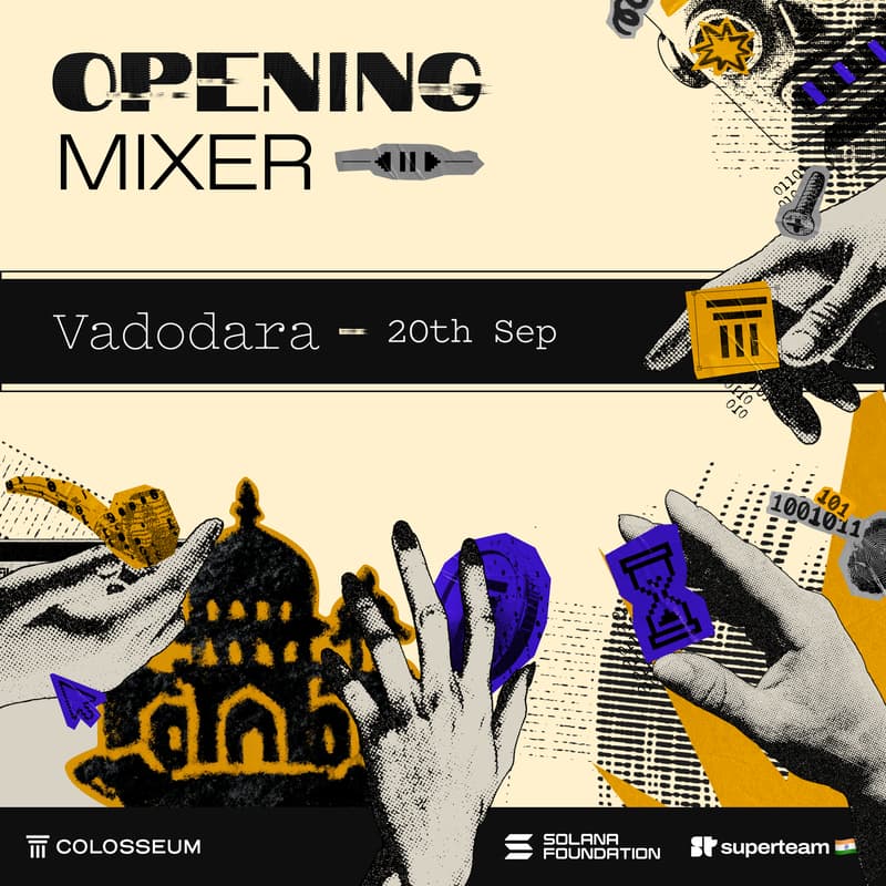Cover Image for Superteam Cypherpunk Opening Mixer, Vadodara