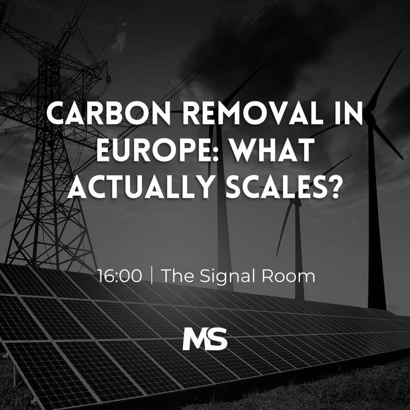 Cover Image for Carbon Removal in Europe: What Actually Scales?