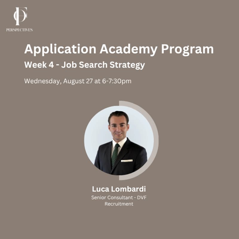 Cover Image for Application Academy Program Week 4 - Job Search Strategy