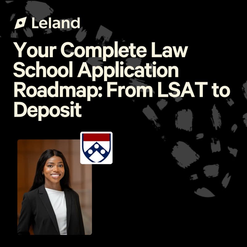 Cover Image for Your Complete Law School Application Roadmap: From LSAT to Deposit