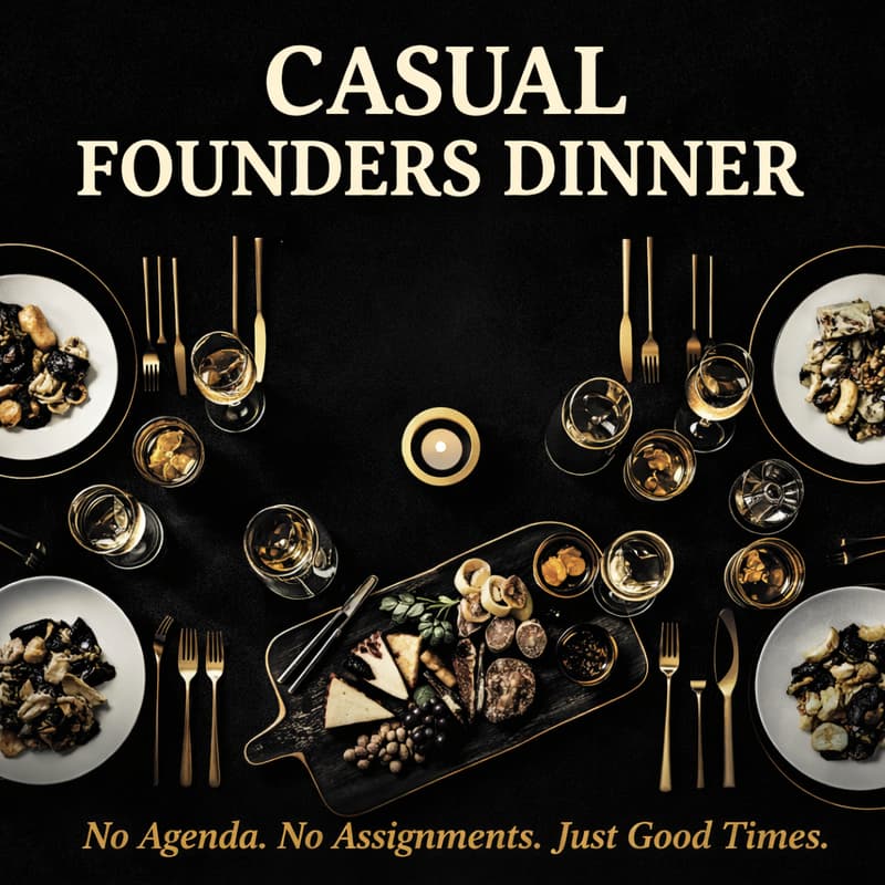 Cover Image for Casual Private Dinner (First Thursday Every Month)