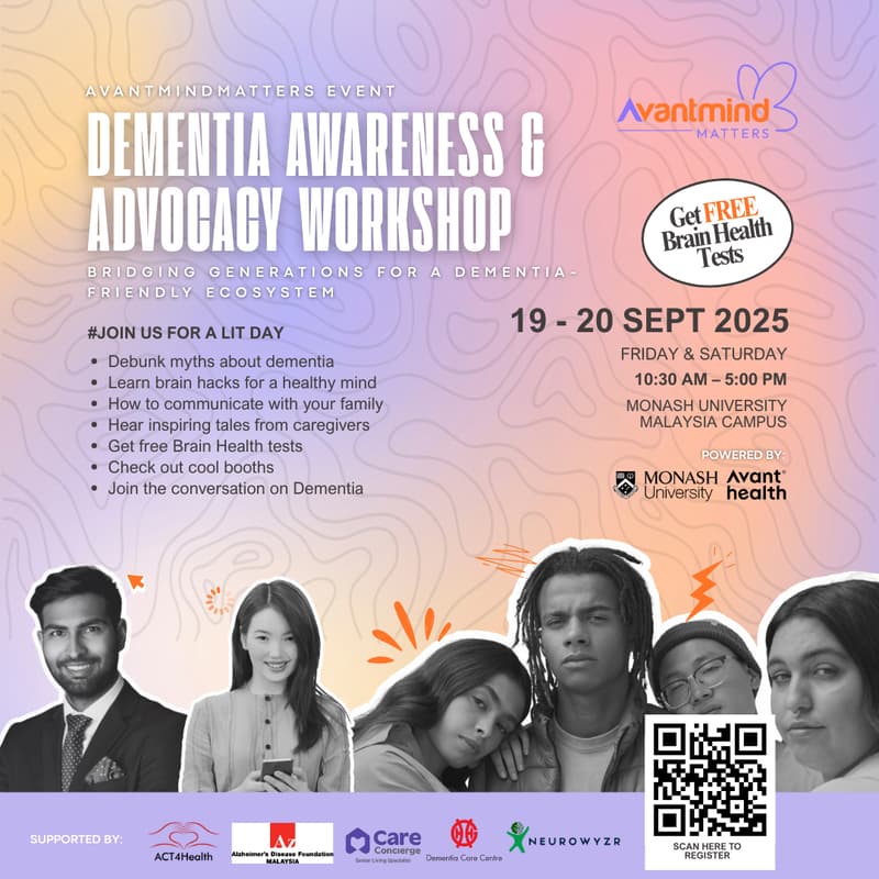 Cover Image for Dementia Awareness & Advocacy Workshop: Bridging Generations for a Dementia-Friendly Ecosystem