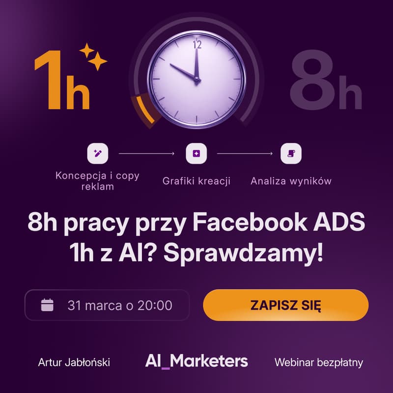 Cover Image for 8h pracy w marketingu w 1h - LIVE DEMO AI_Marketers