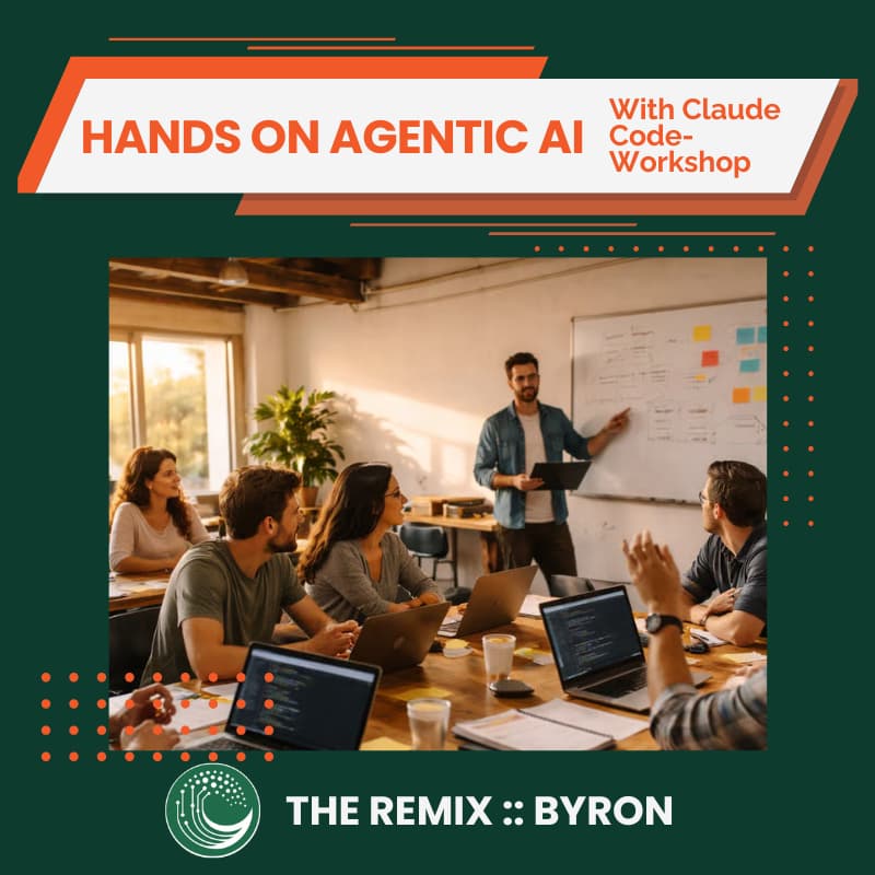 Cover Image for Hands-On Agentic AI with Claude Code  workshop - with Brad Morris x The Remix