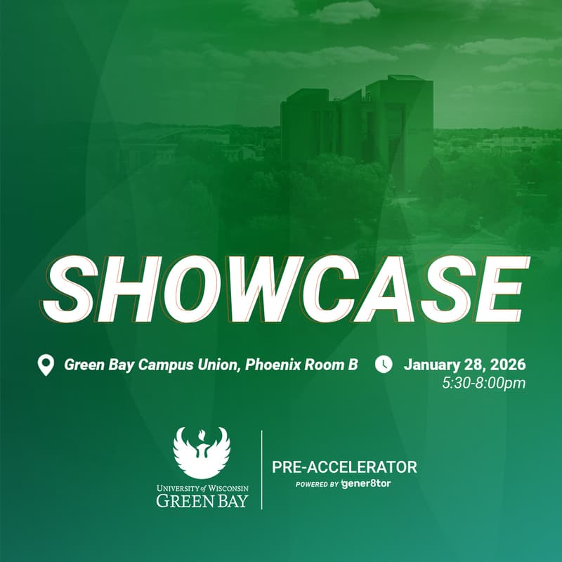 Cover Image for UW-Green Bay Pre-Accelerator Showcase