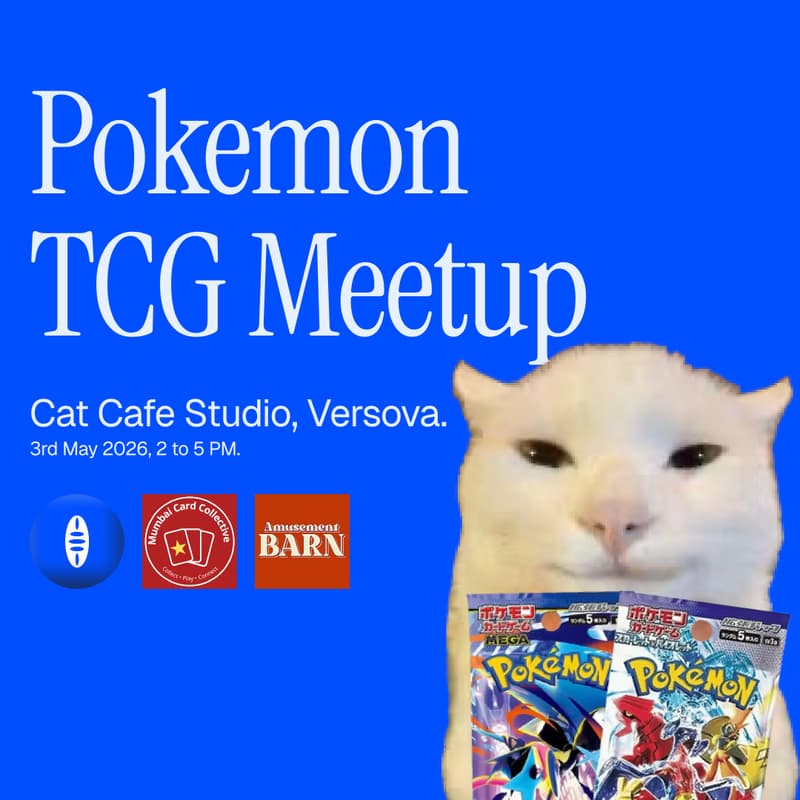 Cover Image for Pokemon TCG Meetup powered by Amusement Barn and Mumbai Card Collective - May 2026