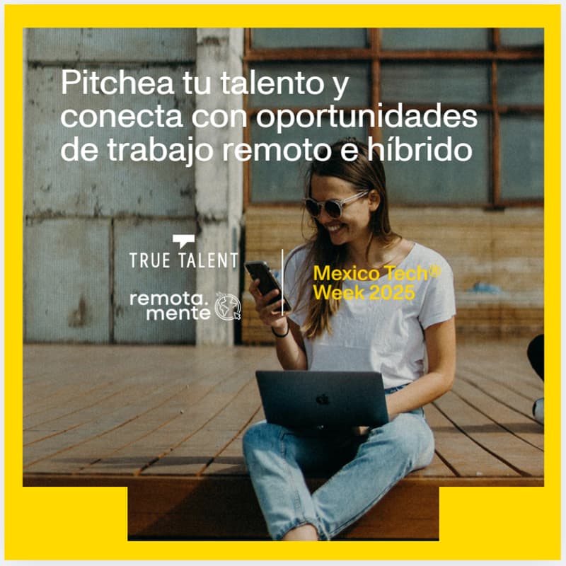 Cover Image for ¡Pitchea tu talento! - Conecta con oportunidades de trabajo remoto & híbrido en tech.