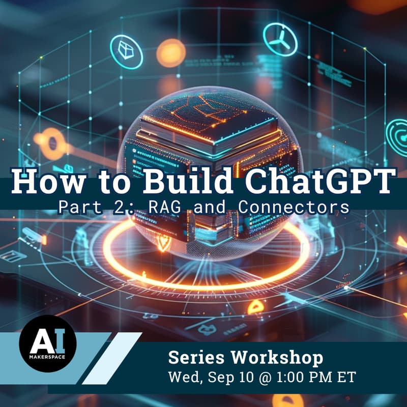 Cover Image for How to Build ChatGPT - Part 2: RAG & Connectors