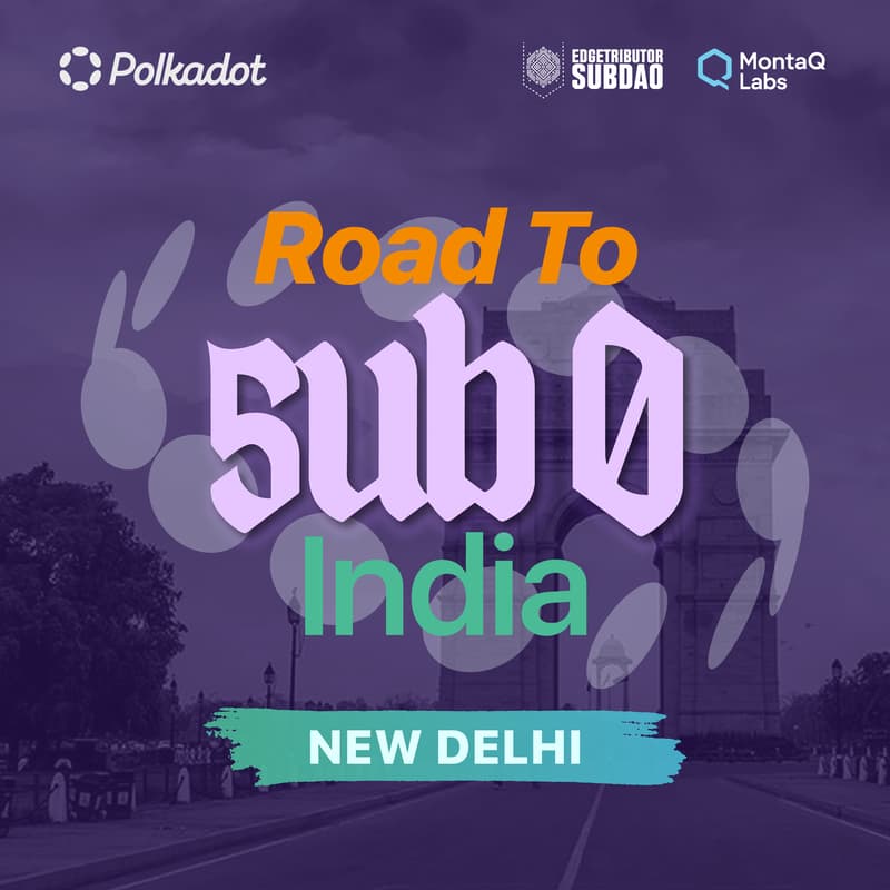 Cover Image for Road to Sub0 India - Builder Party: New Delhi Edition