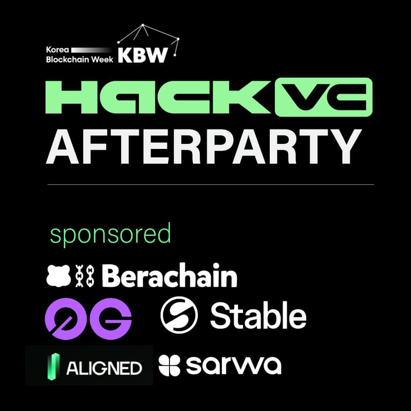 Cover Image for Hack VC - KBW VIP Afterparty ft. Stable, Berachain, 0g, Aligned, and Sarwa