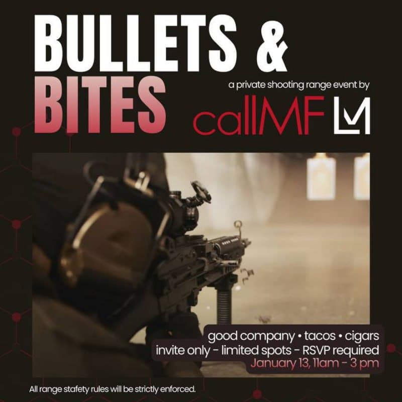 Cover Image for 4th Annual Bullets & Bites at ASW 2026