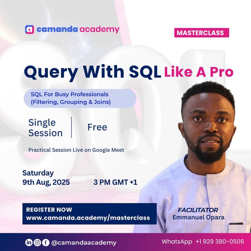 Cover Image for Query With SQL Like A Pro
