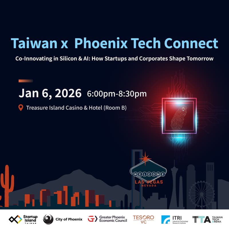 Cover Image for Taiwan x Phoenix Tech Connect -  @ CES 2026