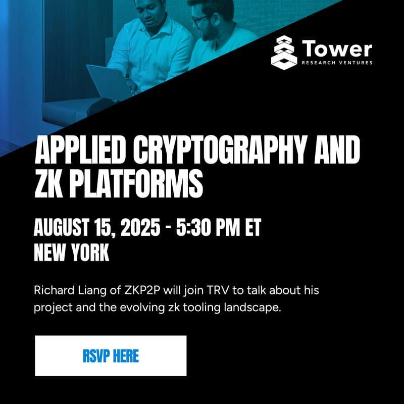 Cover Image for Applied Cryptography and ZK Platforms: Talk and Meetup with Richard Liang & ZKP2P