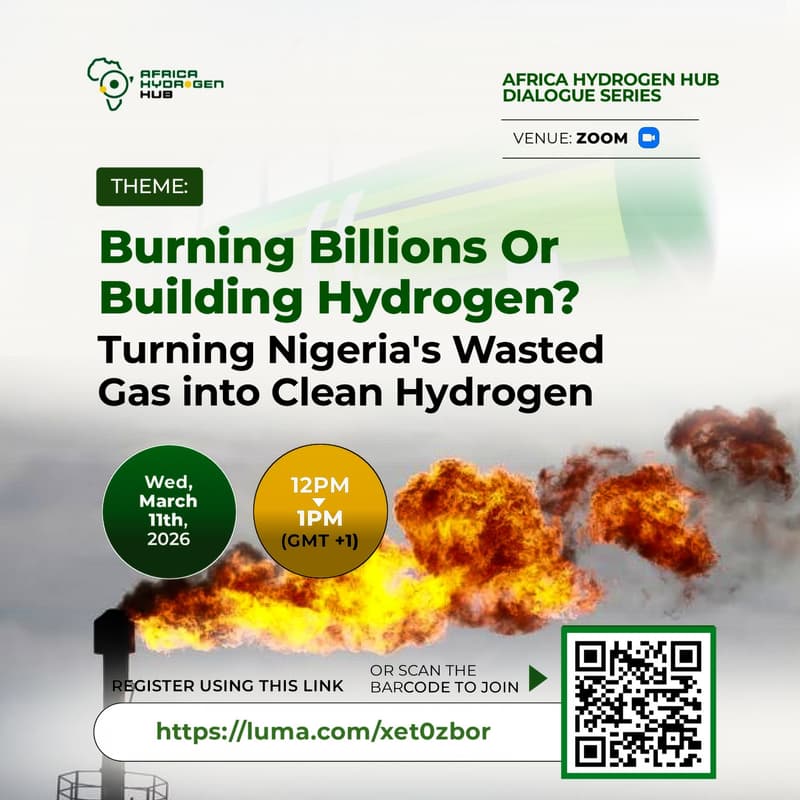 Cover Image for Burning Billions or Building Hydrogen? Turning Nigeria's Wasted Gas into Clean Hydrogen