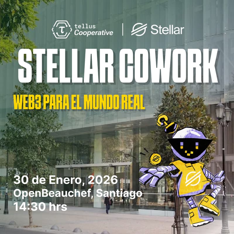 Cover Image for Stellar Cowork: Web3 para el mundo real