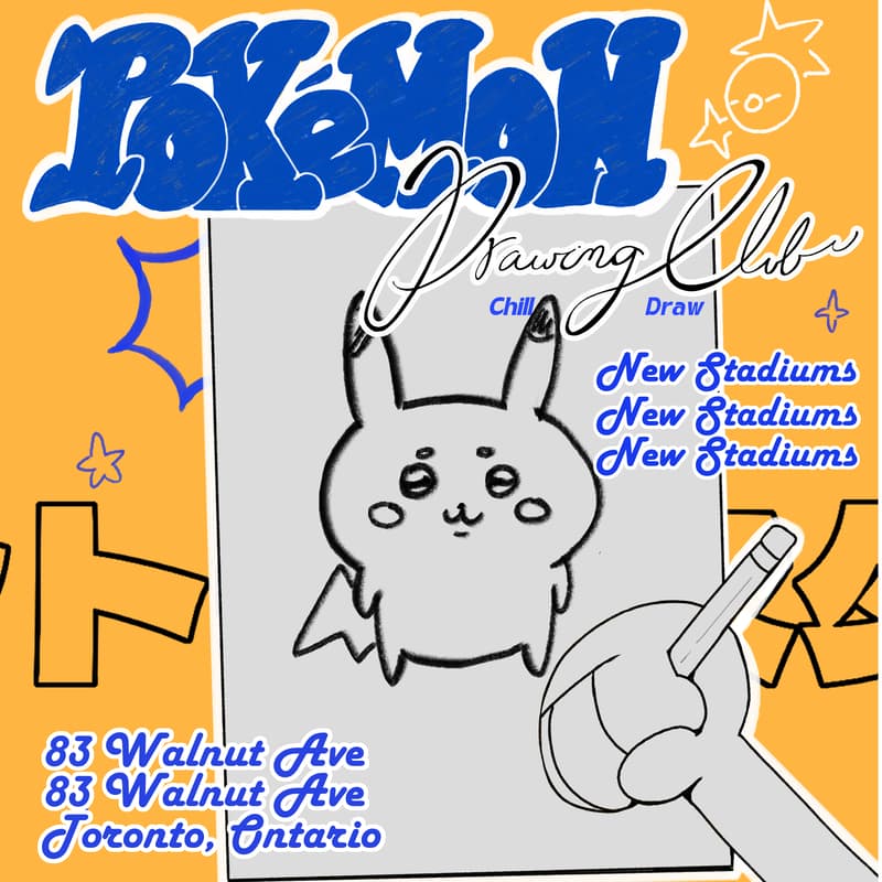 Cover Image for Toronto Pokemon Drawing Club