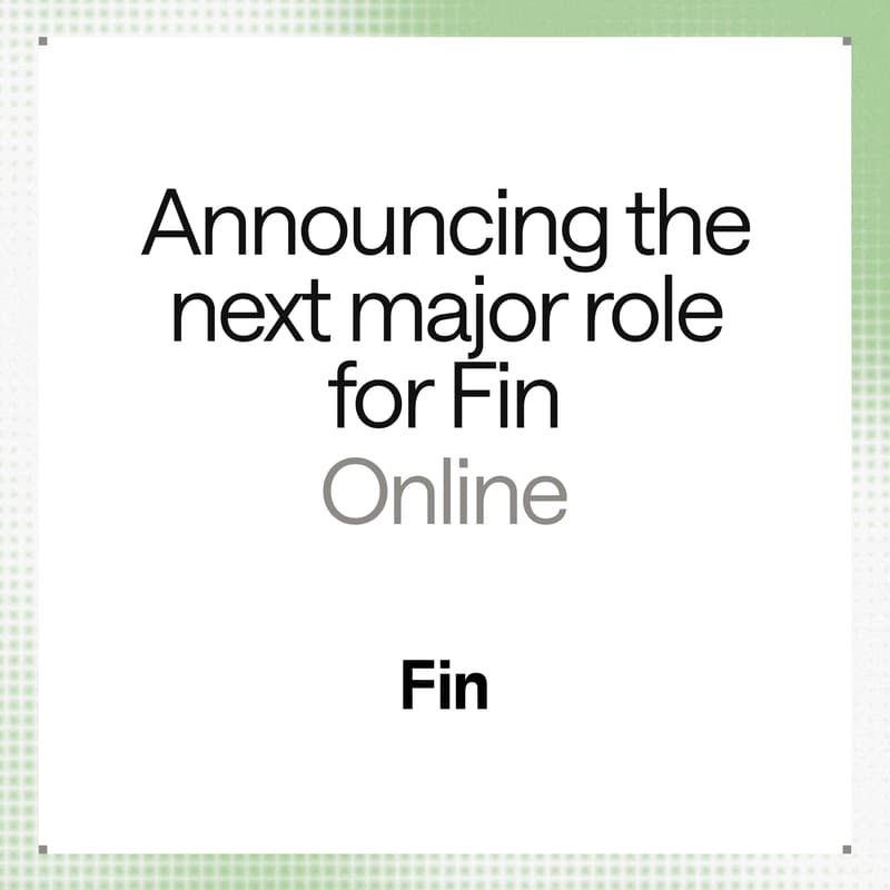 Cover Image for Announcing the next major role for Fin