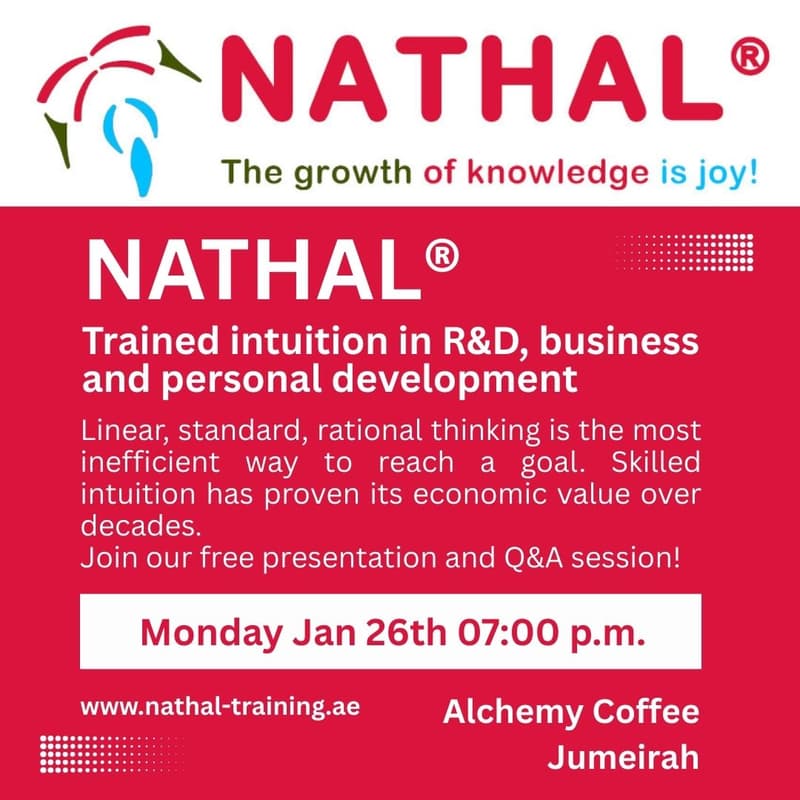 Cover Image for NATHAL - Intuition in R&D, Business and Personal Development