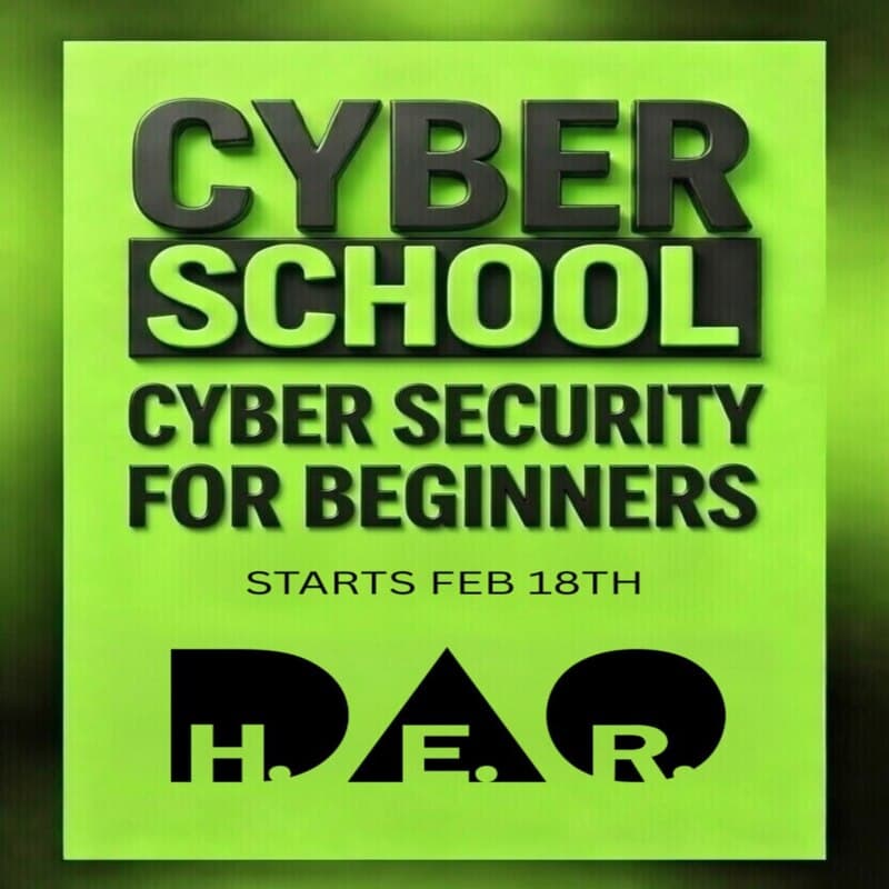 Cover Image for CYBER SCHOOL - Cyber Security for Beginners
