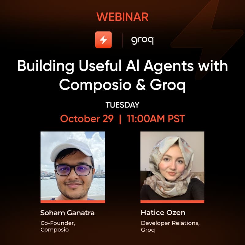 Cover Image for Build Agents With Authentication & Integrations Using Composio & Groq