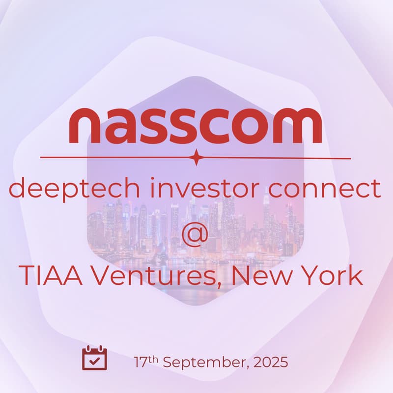 Cover Image for Nasscom Deeptech Investor Connect @ TIAA Ventures, NY