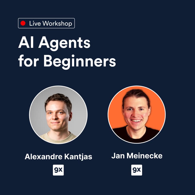 Cover Image for AI Agents for Beginners