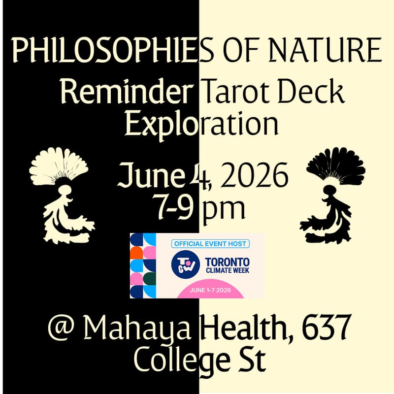 Cover Image for Philosophies of Nature Reminder Tarot Deck Exploration