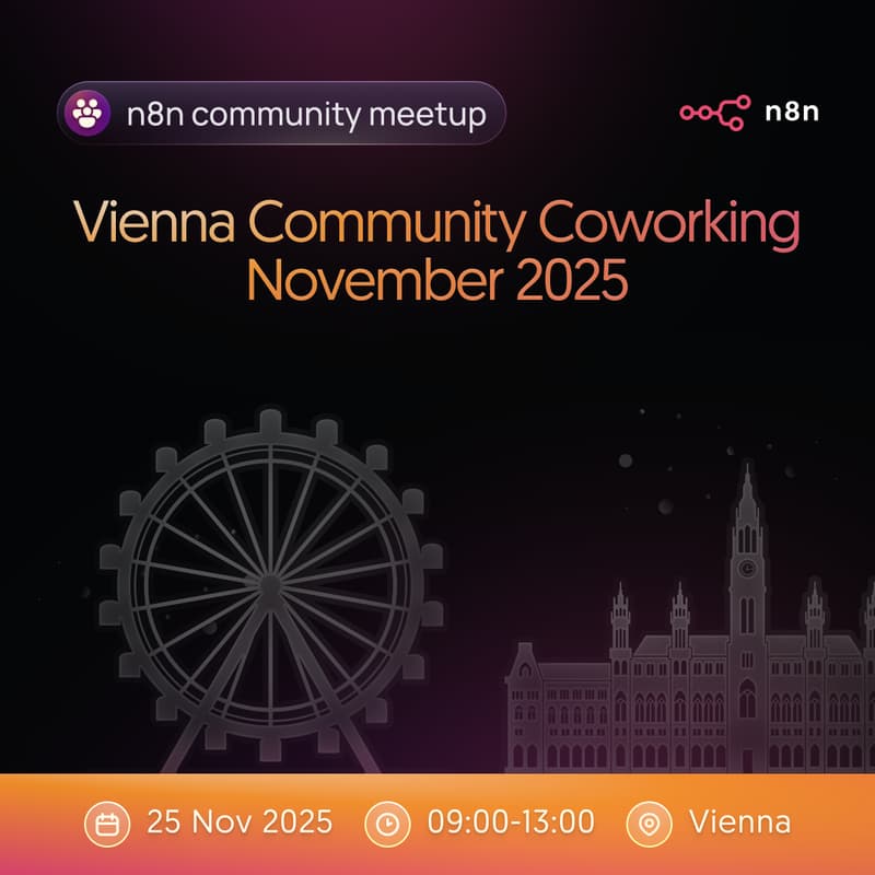 Cover Image for n8n Vienna Coworking Session