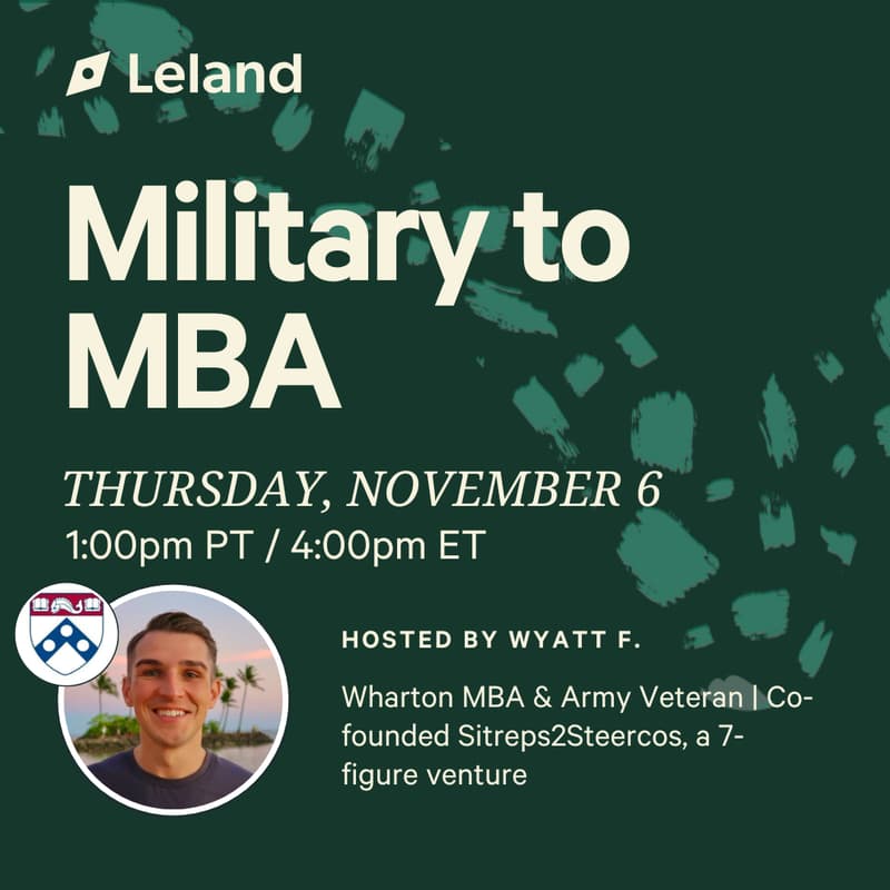 Cover Image for Military to MBA
