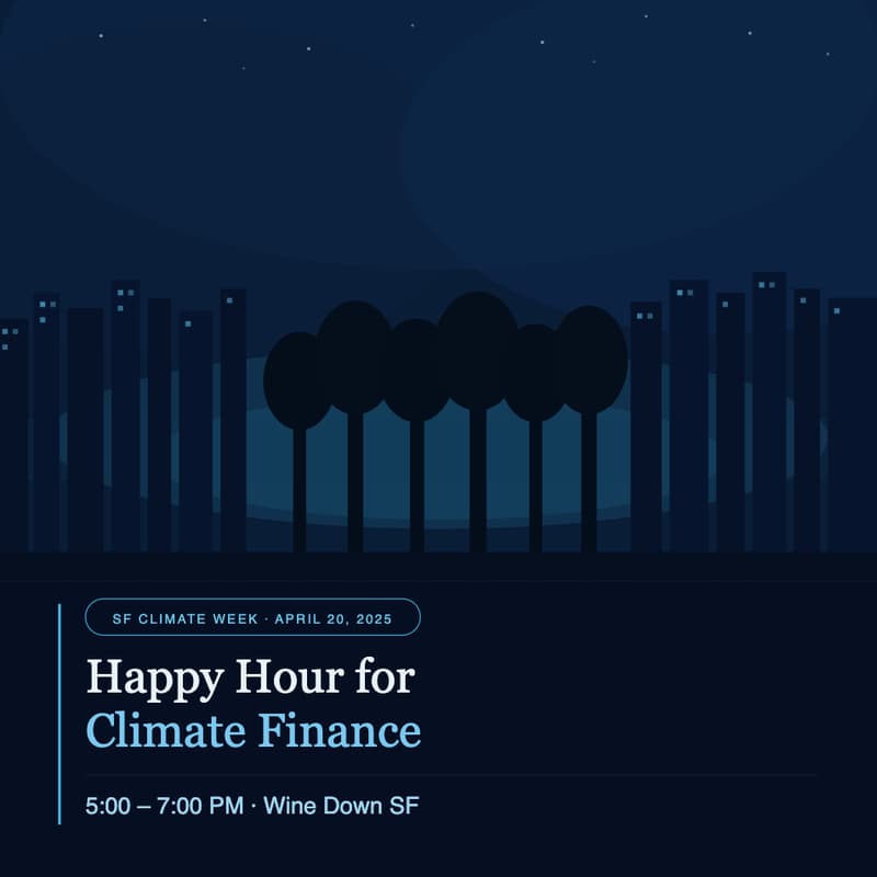 Cover Image for Happy Hour for Climate Finance