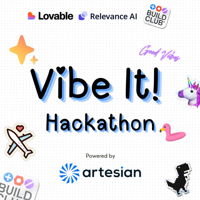 Cover Image for Artesian x Build Club: Vibe It! Hackathon