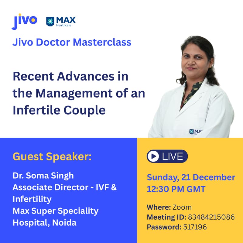 Cover Image for Jivo Masterclass | Recent Advances in the Management of an Infertile Couple