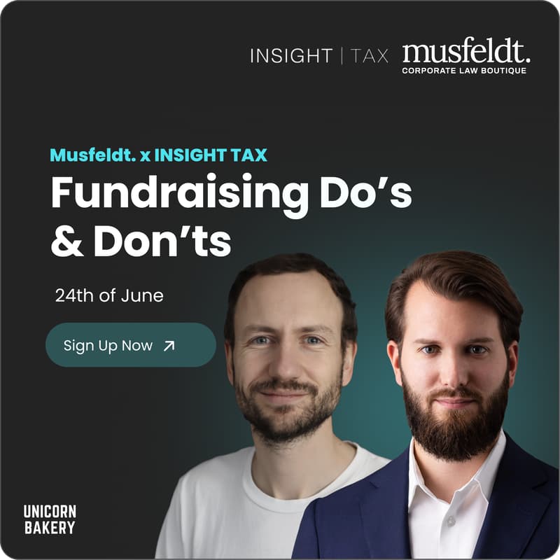 Cover Image for Fundraising Do's & Don'ts by Unicorn Bakery x Musfeldt. x INSIGHT TAX