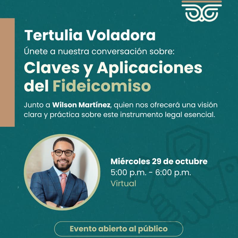 Cover Image for Tertulia Voladora: Claves y Aplicaciones del Fideicomiso