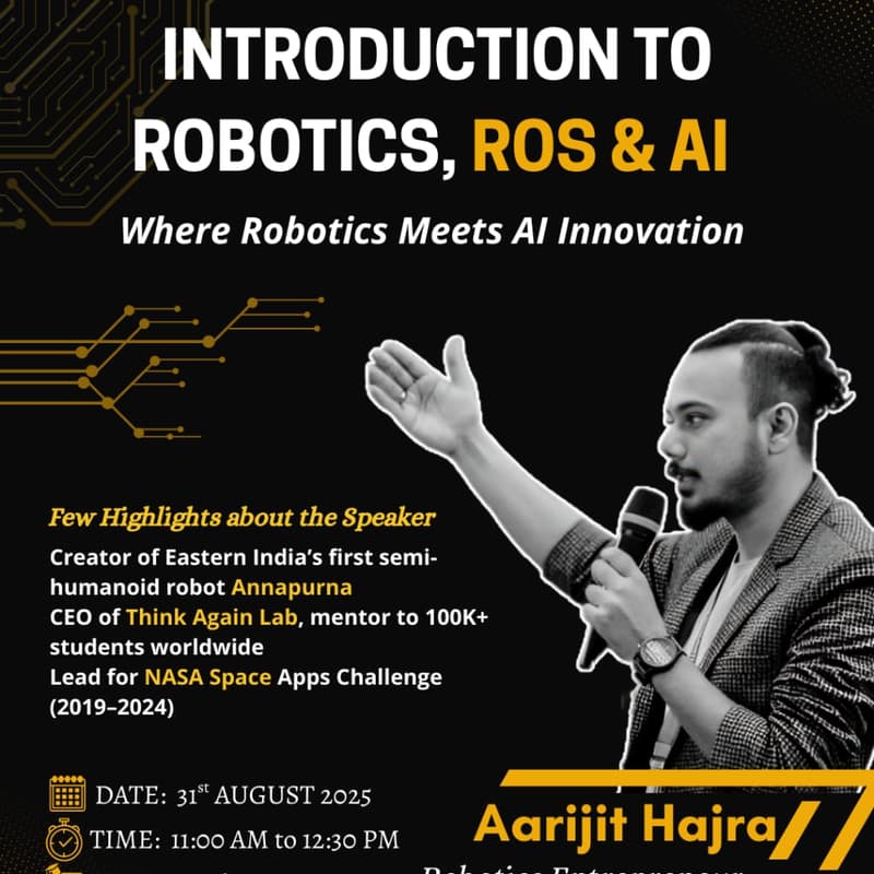 Cover Image for Introduction To Robotics, ROS & AI