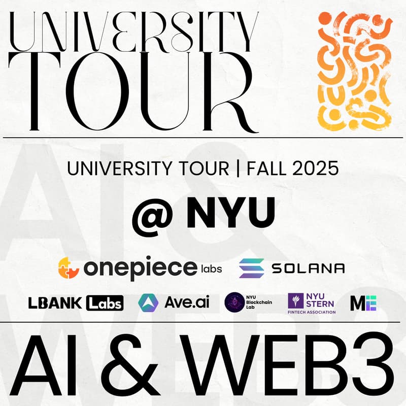 Cover Image for AI Web3 University Tour @ NYU