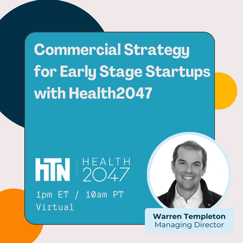 Cover Image for Commercial Strategy for Early Stage Startups with Health2047