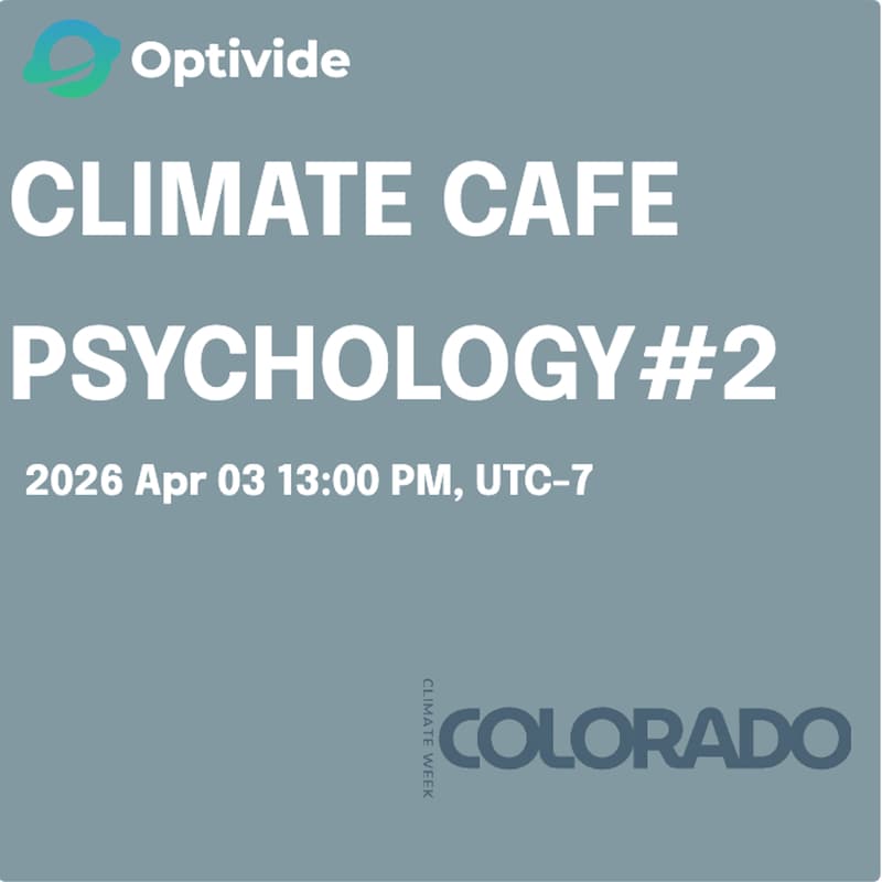 Cover Image for Climate Cafe with Psychology Session 2