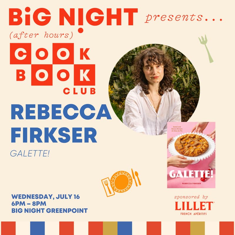 Cover Image for After Hours Cookbook Club: Rebecca Firkser