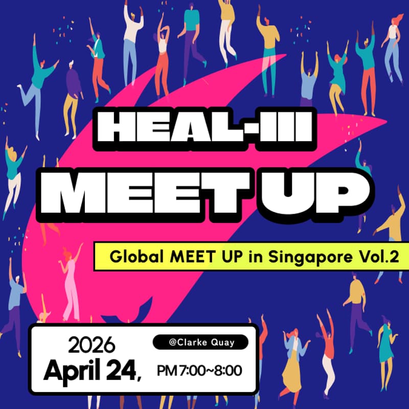 Cover Image for HEALTHREE MEETUP @ Singapore 4/24 19:00~22:00