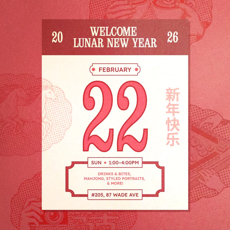 Cover Image for WELCOME LUNAR NEW YEAR!