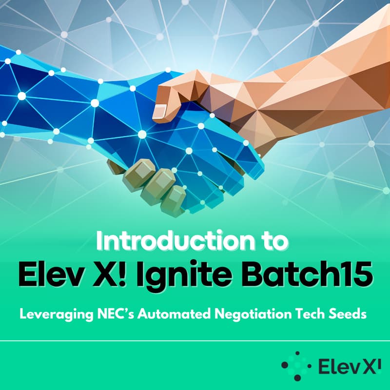 Cover Image for Introducing World-Leading AI Technologies - Elev X! Ignite Batch 15